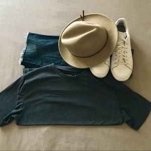 Topman Longline Curved/Rolled Hem